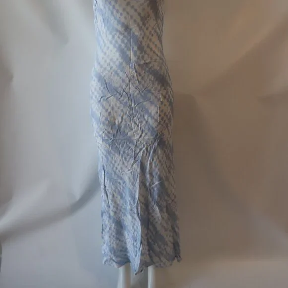 Womens Staud Blue White Cloud (Item- 3) July Strappy Rayon Maxi Dress 4 - Picture 8 of 15